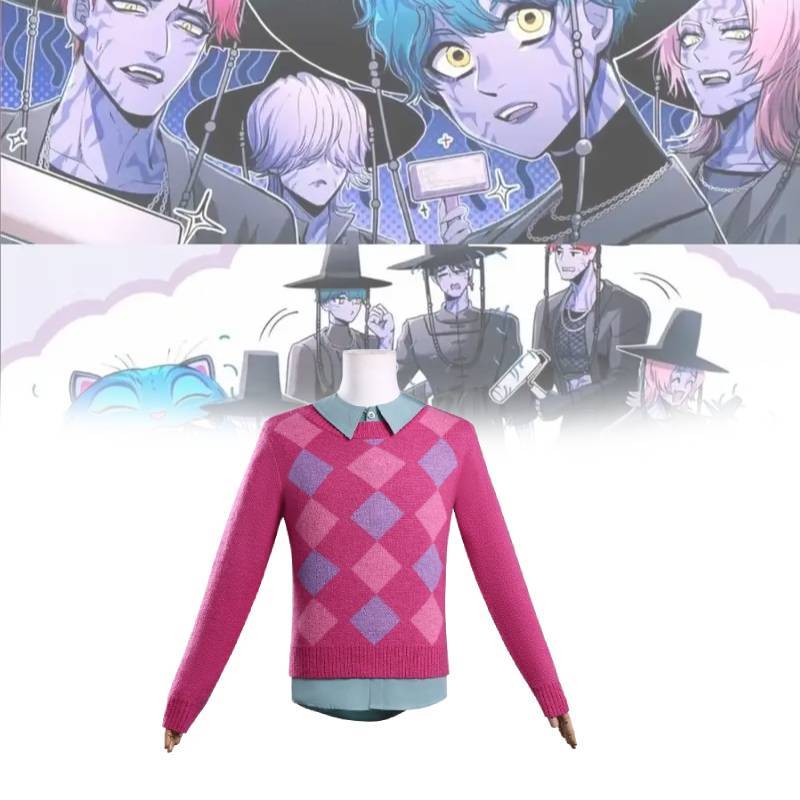 Hunters Demon Kpop Cosplay Costume With Polyester Fabric Game Anime Role Play