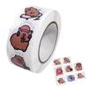 Capybara Aufkleber Für Flaschen Selbstklebende Stickerrolle Für Scrapbooking Capybara Tiere Selbstklebender Aufkleber Für Bücher Kisten