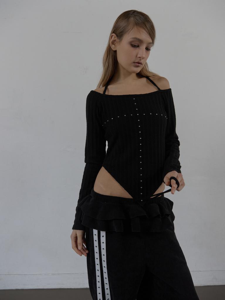 SETUP-EXE Western Cross Top / Black