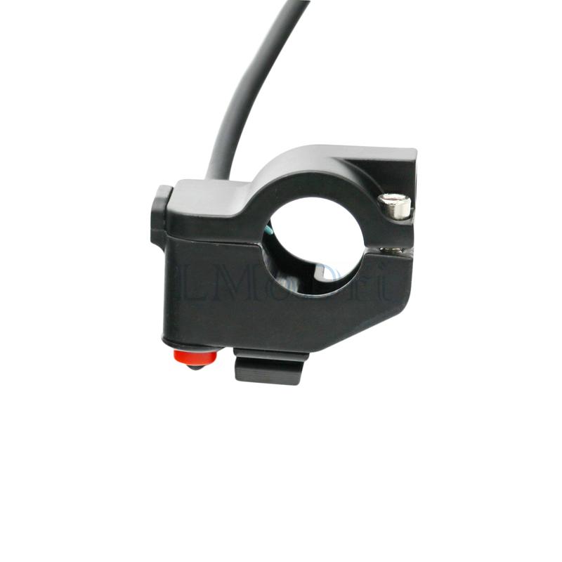 LMoDri Motorcycle Customizable  Modified Handlebar Multi-function Headlight Switches Start Steering Switch Horn Double