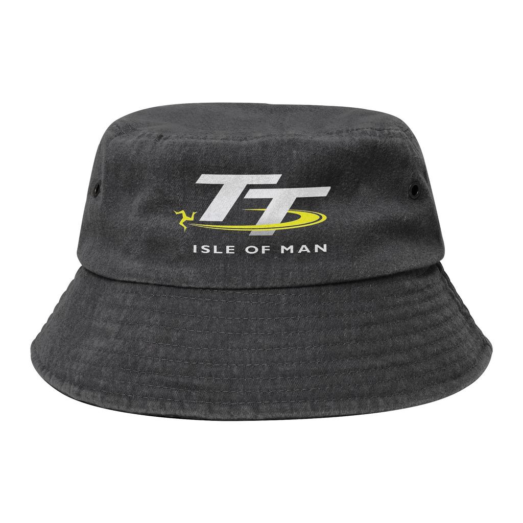 Isola della Moda Cappello a Secchiello con Logo Gara Moto TT Unisex Leggero Cappelli Sportivi da Esterno per Pesca Cappelli a Secchiello