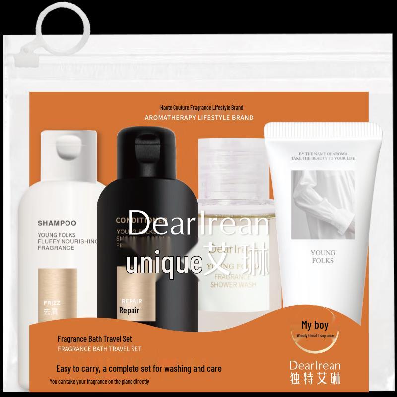 Dear Ilean  My Youth  Scented Travel Bath & Hair Care Set