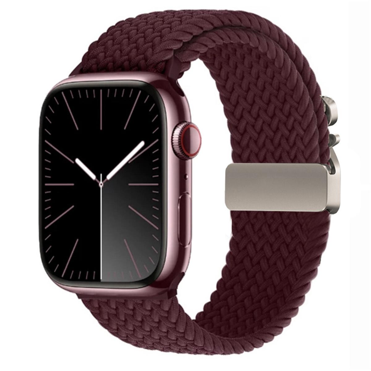 

1 шт. нейлоновый ремешок для Apple Watch S10 46 мм 42 мм Ultra 2 49 мм 44 45 41 40 38 мм ремешок для IWatch 10 9 6 5 SE 7 8 4 3 аксессуары для умных часов 42mm 44mm 45mm 49mm