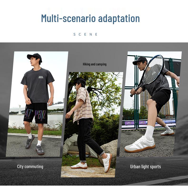 Cross-Border Wide-Toe Barefoot Hiking Fitness Shoes for Men & Women - Breathable Casual Sports Shoes.