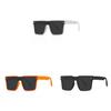 New Square Unisex Sunglasses With Uv400 Antiglare Pc Lenses For Fashion And Outdoor Activities