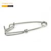 10pcs Corrosion-Resistant fishing Rolling Swivel Stainless Steel Fishing Clip Snap Branch Hangers