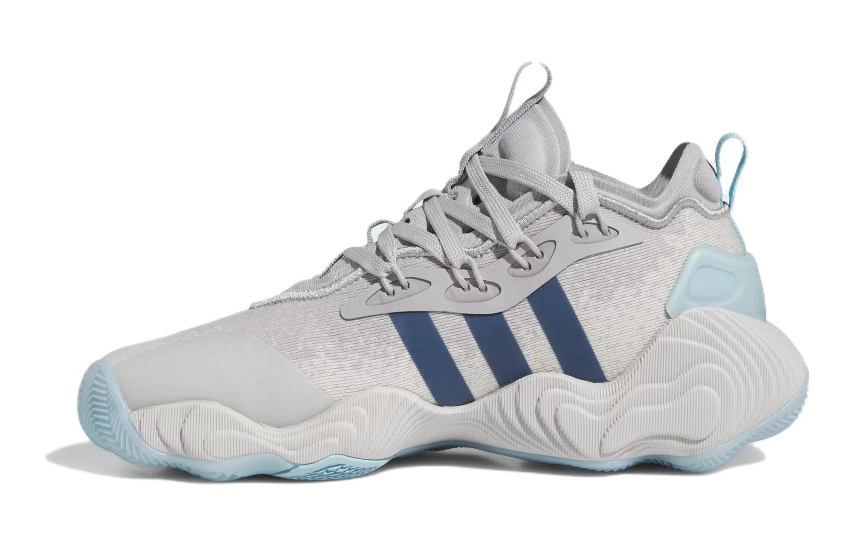 

adidas Trae Young 3 Grey Preloved Ink Grey GS IE7882 36