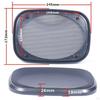 Black Car Audio Speaker Grille Cover with Metal Mesh, Easy Installation And Protector.