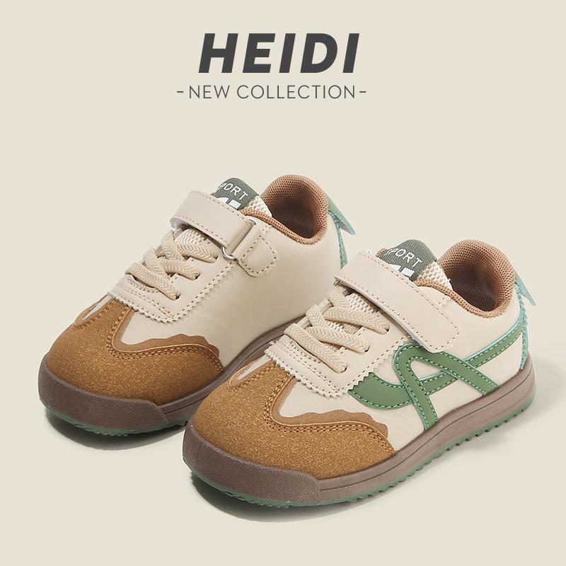 Children's Forrest Gump shoes 2025 spring and autumn boys' sports shoes casual board shoes girls' little white shoes soft-soled baby German train
