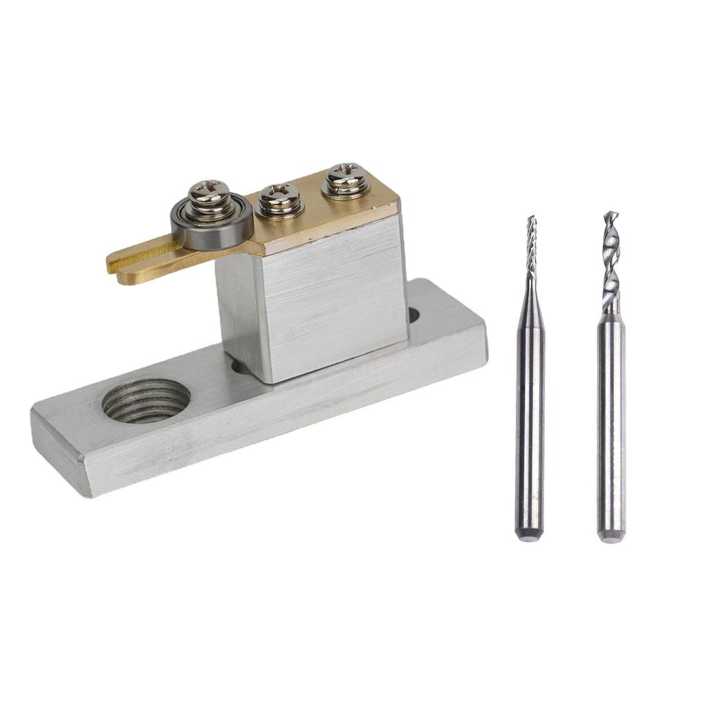 Violin Luthier Tool Purfling Groove Cutter Parts With 2 Miling Cutter