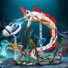 Grim Reaper Long-Neck Mecha Building Blocks Toy for Boys - Assembly Model Ornament Gift