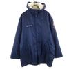 Champion 90s Old Coat L Navy Back Bore Men's Used