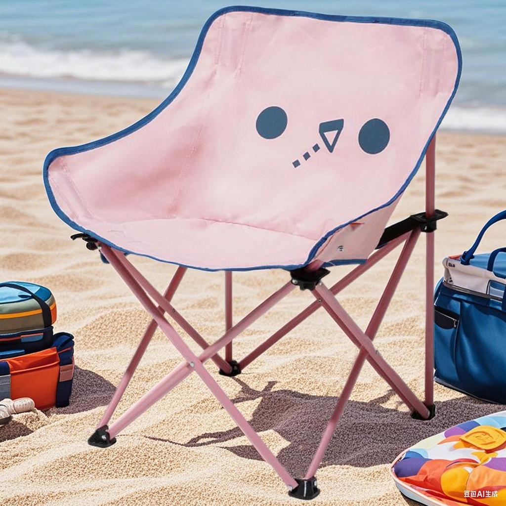 Kids Beach Chair Outdoor Portable Kids Camping Chair Breathable Portable Booster Seats Cute Outdoor Furniture For Sporting