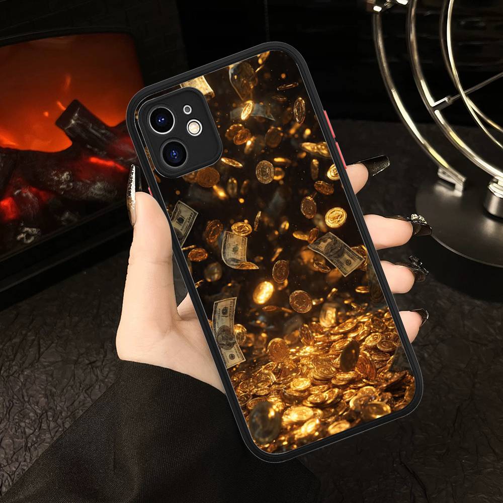 Bitcoin Retro Logo For Silicone Matte Phone Case For IPhone 16 Pro Max 15 14 13 12 11 X XS MAX