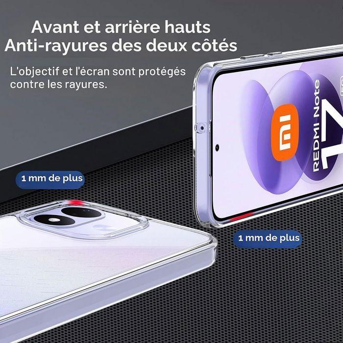 Cover per Xiaomi Redmi Note 17 5G/4G, Protezione in Silicone Antiurto Anti-Graffio - 2 Vetri Temperati