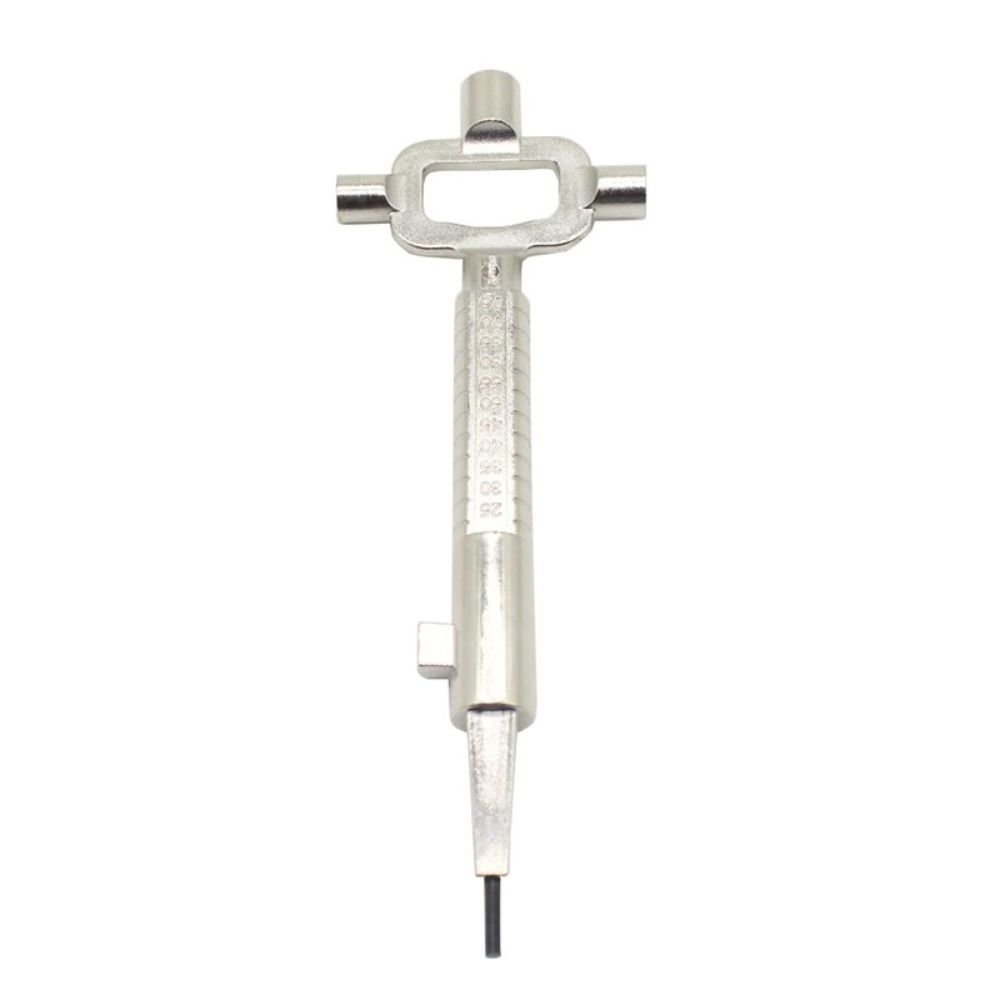 Maintenance Lock Core Wrench Measurement 6 In 1 Construction Key  Locksmith Tool