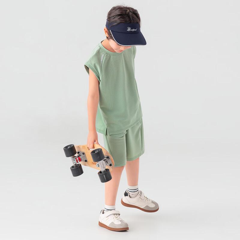 Boys' Cooling Short Sleeve & Shorts Sport Set