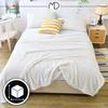White bedspread, square embossed blanket, 200x220 cm, birthday