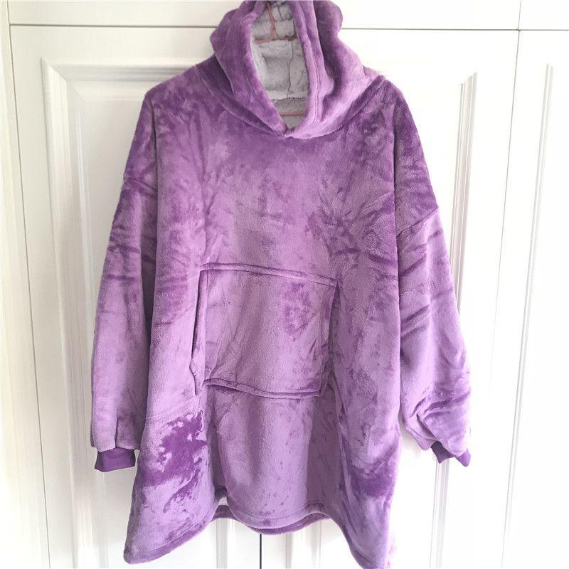 Warm And Cozy Oversized Blanket Hoodie For Adults And Kids With Giant Pocket