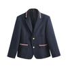 Veste de costume style académie bleu marine pour enfants