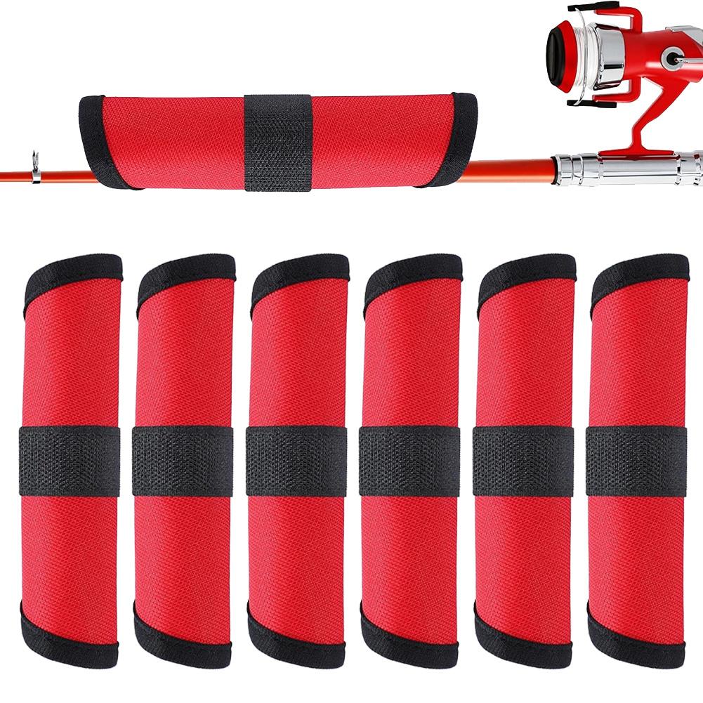 6 Peças Luvas de Isca para Pesca Coberturas de Isca Coberturas de Anzol de Isca Protetor de Isca Para Manter os Pescadores Pesca Segura para Cobertura de Vara de Pesca