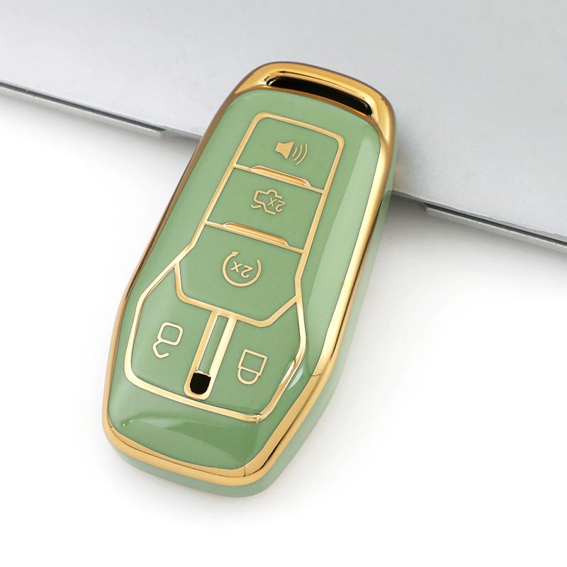 5 Buttons Zinc Alloy Car Key Cover Case Protect Shell Holder for GAC AION Y Plus S V LX IA5 Smart Remote Keychain Accessories