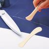 2Pcs Fabric Creaser Tool ABS Bone Folder Paper Creaser Sewing Creasing Tool for Quilting and Origami Art Craft Project