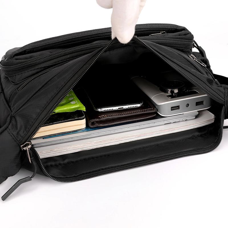 Fashionable Men's Crossbody Bag, Large-capacity Outdoor Travel Single-shoulder Bag, Single-shoulder Backpack