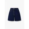 Studio Tomboy Denim Twill Back Banded Shorts  9176262983ct 