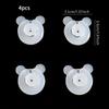 4pcs-Household Quilt Cover Anti Slip Transparent Fixer Safety Needleless Invisible Bed Sheet Fixer