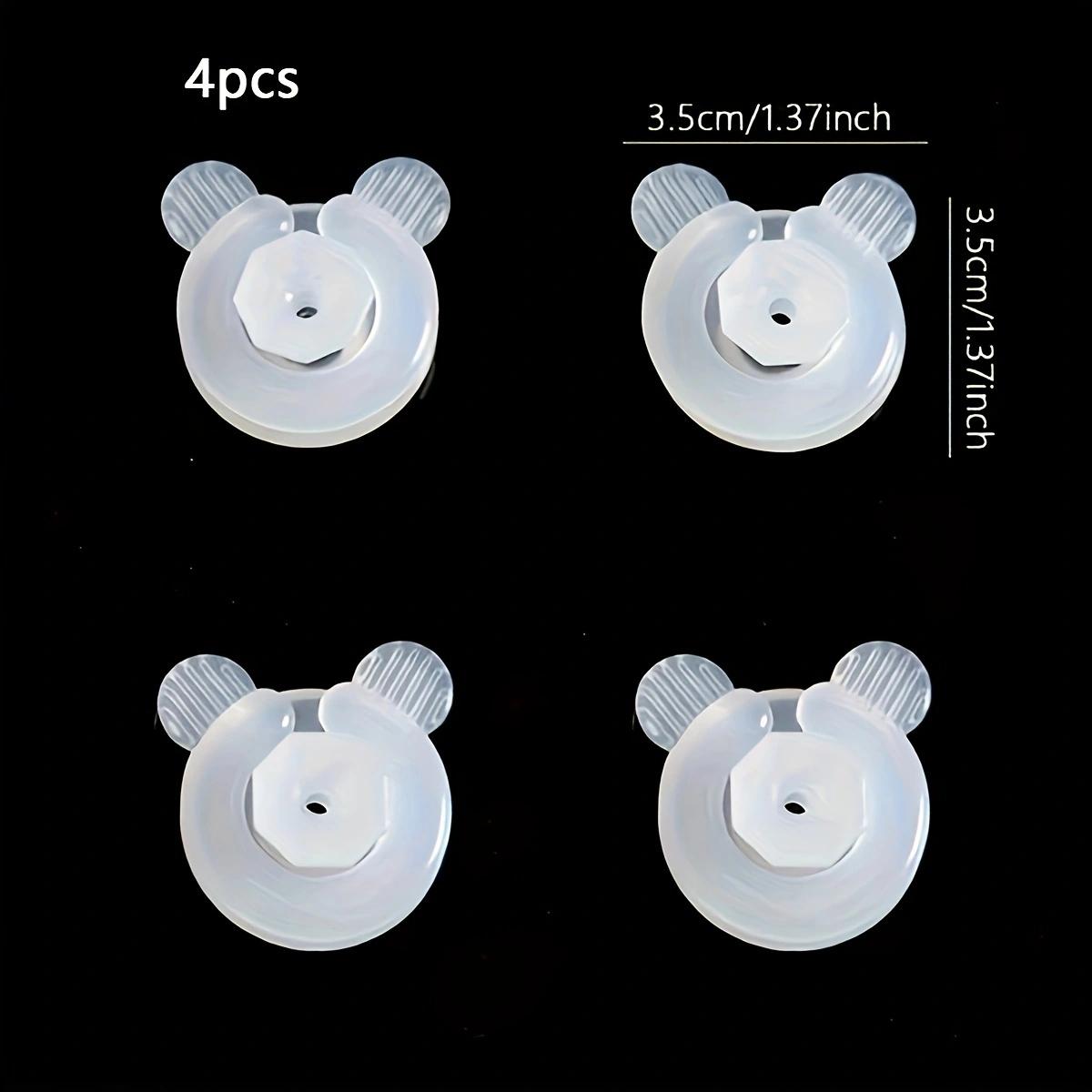 

4pcs-Household Quilt Cover Anti Slip Transparent Fixer Safety Needleless Invisible Bed Sheet Fixer