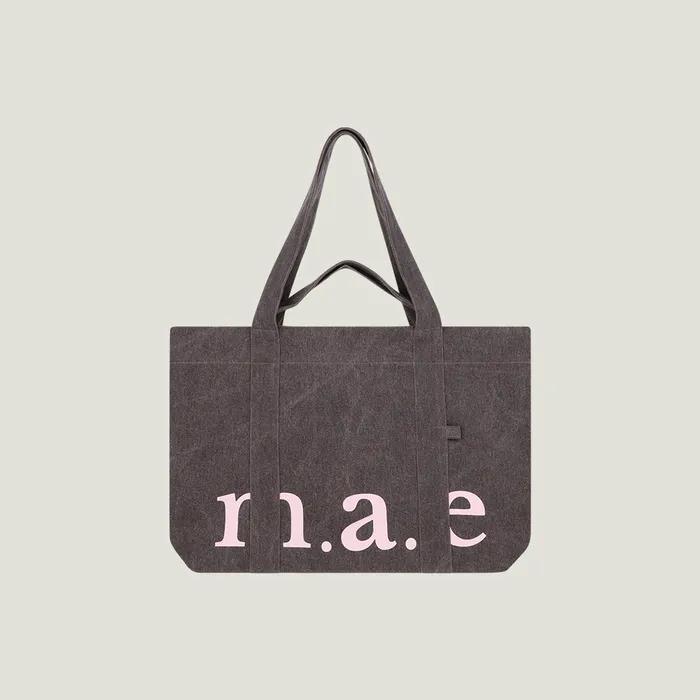 m.a.e 2way logo Bag _ Washing Purple