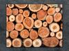 TAGLIERE IN VETRO 52x40 LEGNO