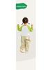 2025 Spring Kids' Round Neck Cute Long Sleeve Color Block T-Shirt