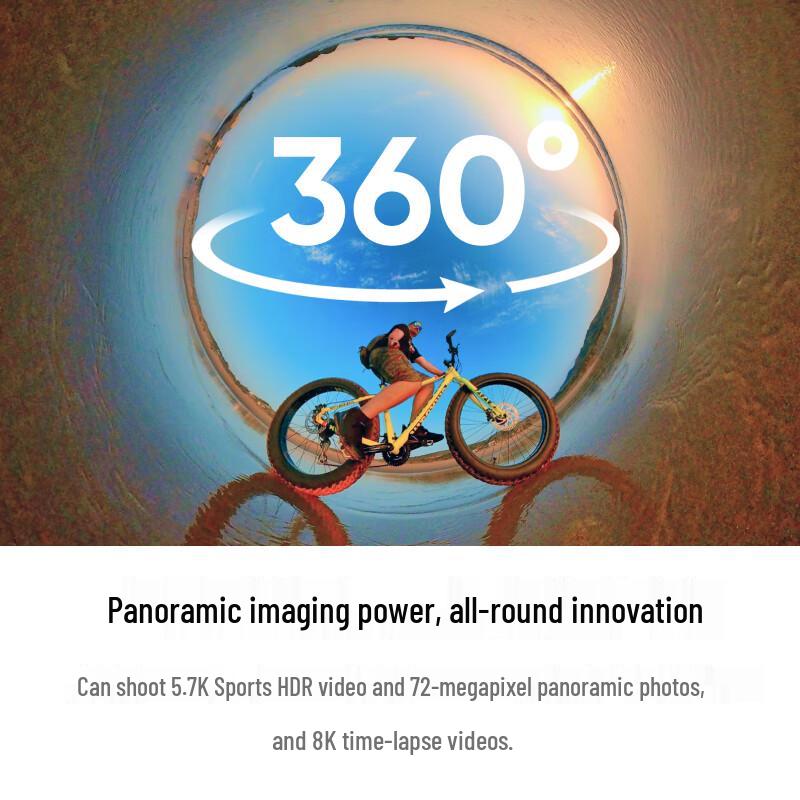 Insta360 X3 5.7K 360 Panoramic Action Camera (CN version)