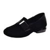 Soft sole soft surface comfortable single shoes autumn new soft leather Doudou shoes thin shoes matte leather