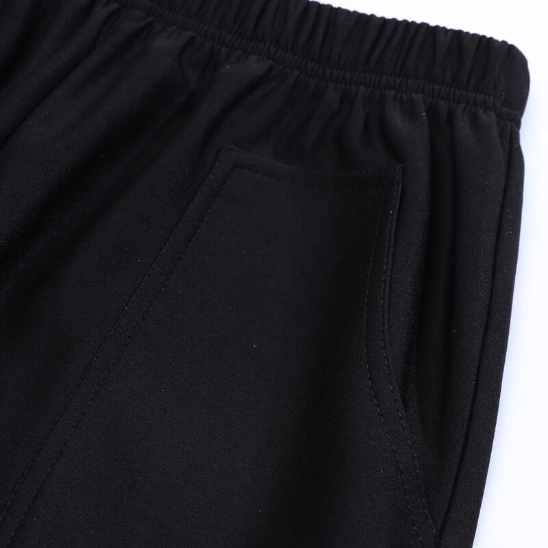 Pastel Mid-Age Women's Loose Fit Elastic Waist Casual Pants