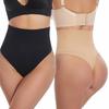High-Waist Tummy Control Thong: Women's Shapewear for a Sexy, Lifted Look in Large Sizes