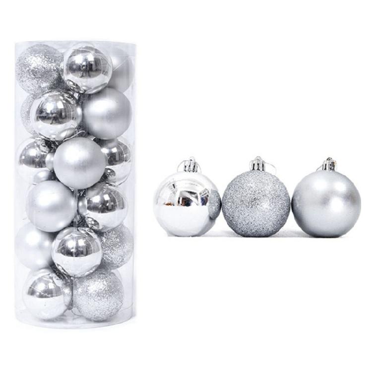 Christmas Ball Ornament 24pcs/box Baubles Holiday Wedding Home Decor