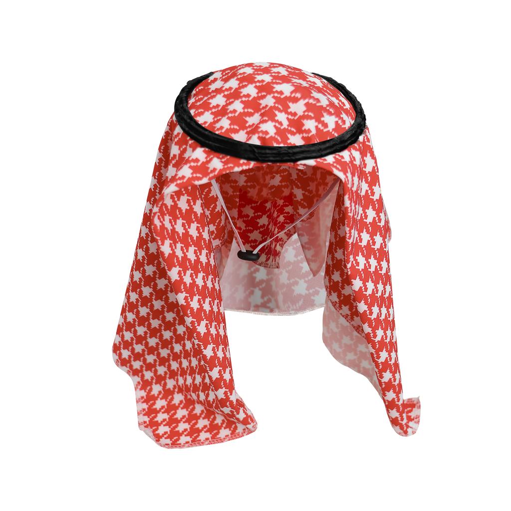 1pc Pet Bandana Hat Sunscreen Windproof Sandproof Handmade Headwear Pet Dressing Up Cos Mascot