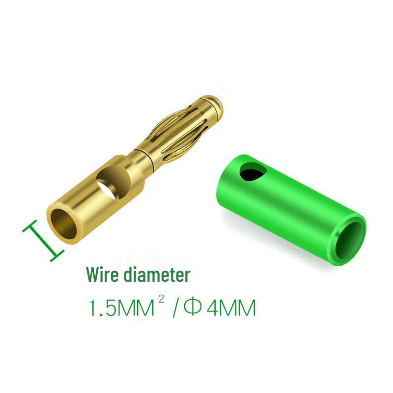 4MM Banana Plug Speaker Cable with Solderless Screw Terminal Connector