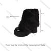 Fashion Comemore Fashion Warm Short Boots Thick Bottom Winter Velvet Fur Snow Boots for Women Chunky High Heels Female Platform Botines
