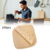 Air 100pcs Square Fryer Paper Disposable Non Stick Bake Steamer Parchment Liner