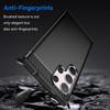 For Samsung Galaxy S24 Plus S 24+ S24Ultra Case Armor Carbon Fiber TPU Soft Silicone Back Cover Phone Case Cover