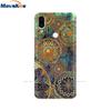 For Meizu Note 9 Case Note9 Soft TPU Silicon Funda Back Cover For Meizu M9 Note Case M9Note M 9 Rose Print Phone Case Coque Para