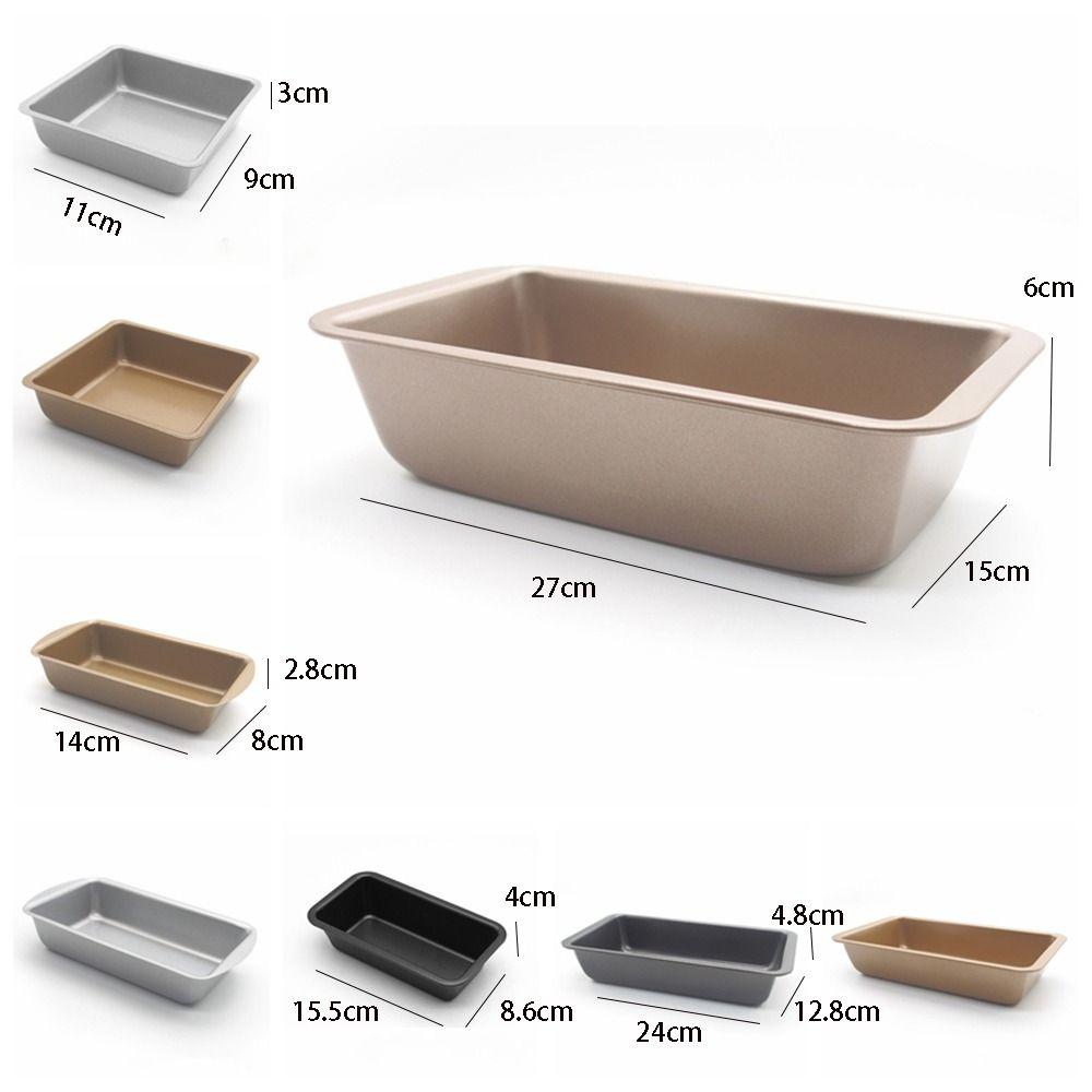 Simple Bread Mold Square/Rectangular Cake Pan Bakeware Cake Baking Tray  Noodles
