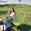 Portable Outdoor Folding High-Back Moon Chair