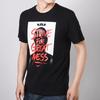 Nike T Shirts Men's Black Crew Neck Moderate Straight Fit CW5336-010