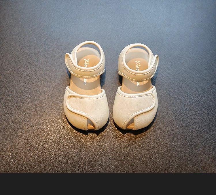 2024 Summer New Girls' Infant and Toddler Princess Sandals - Soft Sole, Non-slip Shoes for Ages 0-3