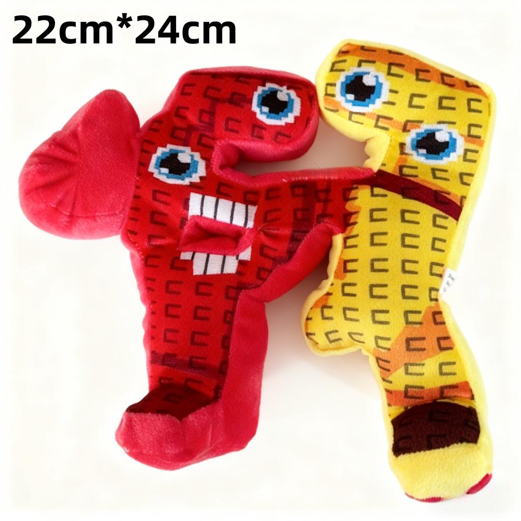 **NEW Steal A Brainrot Esok Sekolah Plush Sammy Jandel Strawberry Elephant Plushie Cute No. 9 House Stuffed Doll Toy Fans Gift